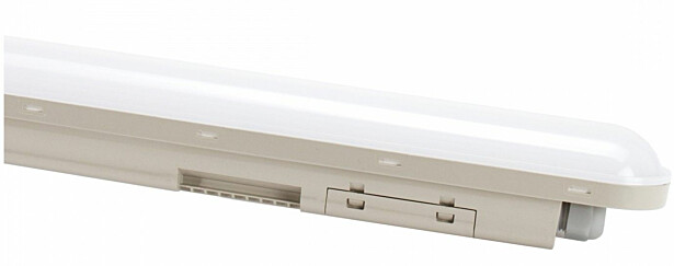 Teollisuusvalaisin Spectrum Limea Connect tiivistetty 1200mm 50W 4000K 120° IP65 IK08 harmaa