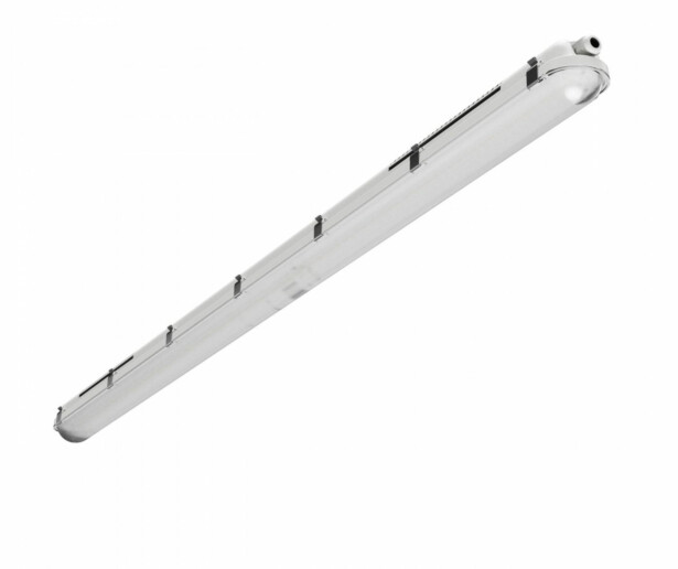 Teollisuusvalaisin Spectrum Limea Gigant Pro Hermetic 1500x80x68mm 85W/68W/54W/40W 120° IP66 IK10 harmaa/valkoinen, eri värilämpötiloja