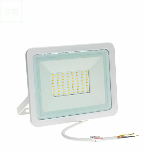 Ulkoseinävalaisin Spectrum Noctis Lux 2 SMD 50W IP65 4000K 160x205x31mm seinään valkoinen 160x205x31mm