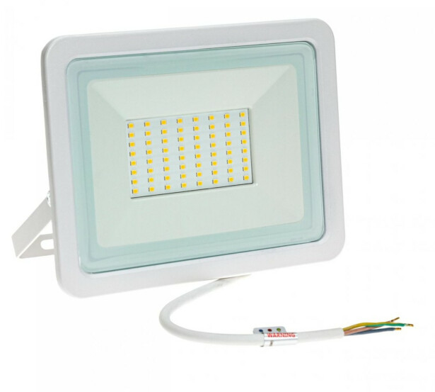 Ulkoseinävalaisin Spectrum Noctis Lux 2 SMD 50W IP65 4000K 160x205x31mm seinään valkoinen 160x205x31mm