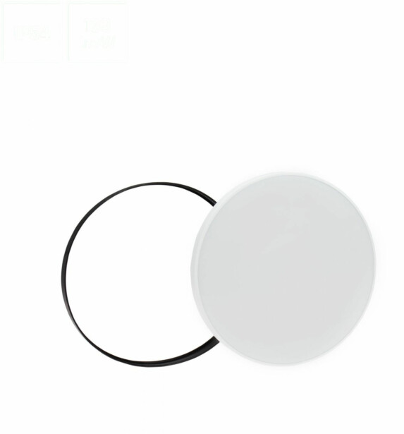 Plafondi Spectrum Nymphea Black & White liiketunnistimella 115° IP54 valkoinen/musta