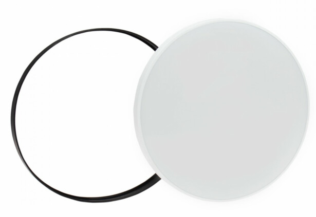 Plafondi Spectrum Nymphea Black & White liiketunnistimella 115° IP54 valkoinen/musta