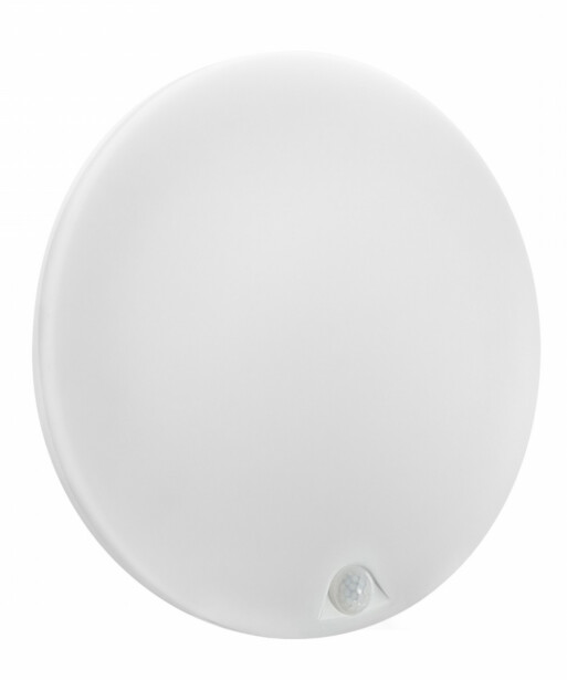 Plafondi Spectrum Nymphea Proxi Ø300mm 18W liiketunnistin 120° IP54 valkoinen, eri värilämpötiloja