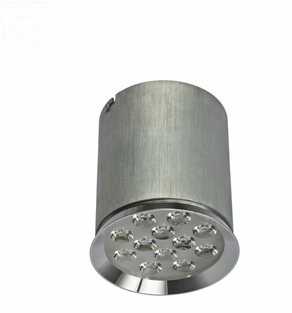 Alasvalo Spectrum Chloe 12LED 12W 60° Ø107.5x120mm alumiini, eri värilämpötiloja