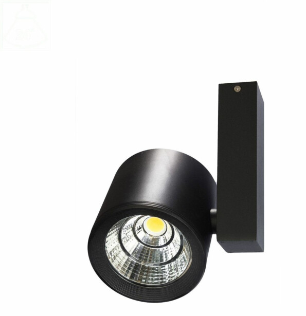 Spottivalaisin Spectrum Chloe COB LED 16W 24° 4000K 98x165x130mm musta