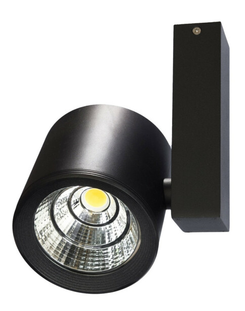 Spottivalaisin Spectrum Chloe COB LED 16W 24° 4000K 98x165x130mm musta