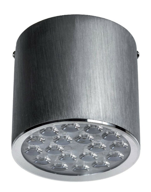 Alasvalo Spectrum Chloe 18LED 18W 60° Ø124x125mm alumiini, eri värilämpötiloja