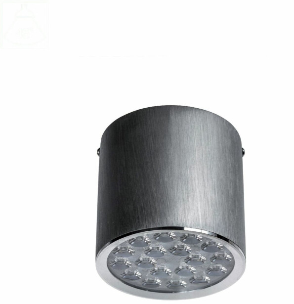 Alasvalo Spectrum Chloe 18LED 18W 45° Ø124x125mm alumiini, eri värilämpötiloja