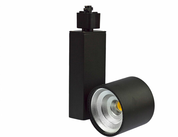 Kiskovalaisin Spectrum Madara COB LED 26W 24° 120x210x165mm musta, eri värilämpötiloja