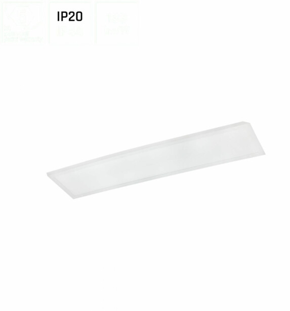 LED-paneeli Spectrum Algine Backlight 30W 4000K 120° IP44 295x1195x32mm valkoinen