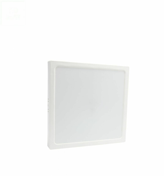 LED-alasvalo Spectrum Algine 24W 4000K 120° Ik06 pinta-asennettava 288x288x38mm valkoinen