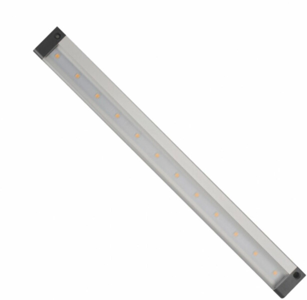 Kalustevalaisin Spectrum LED SMD 12V IR-liiketunnistin sivussa hopea mustat päädyt, eri vaihtoehtoja