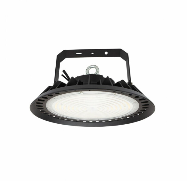 Teollisuusvalaisin Spectrum Plateo 3 High Bay 90° IP65 IK08 4000K ripustettava musta, eri vaihtoehtoja
