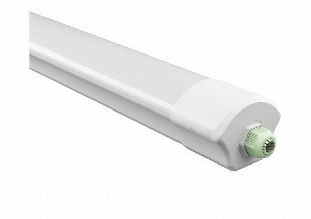 Teollisuusvalaisin Spectrum Limea Vario Hermetic 1500x86x70mm 30/40/50W CCT 120° IP65 IK08 valkoinen