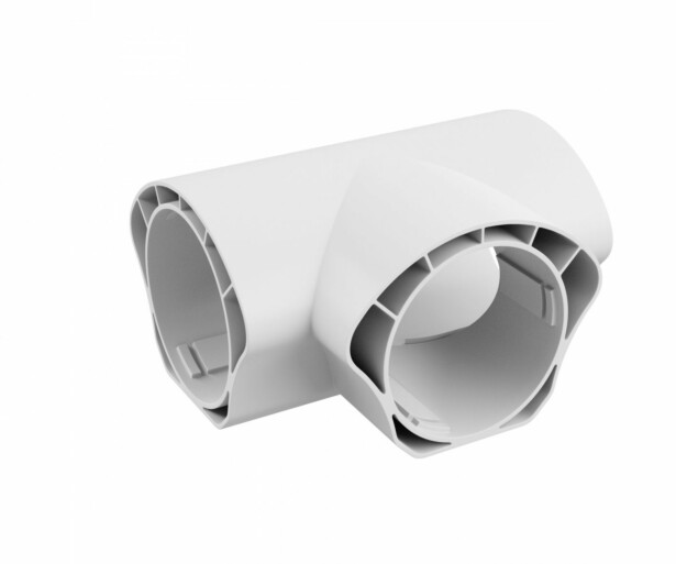 T-valaisinliitin Spectrum Limea Vario 120x60x70mm valkoinen