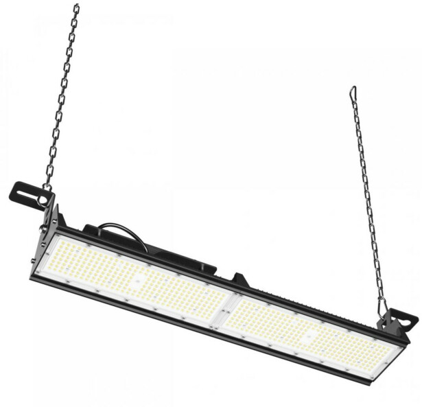 Ripustettava teollisuusvalaisin Spectrum Halls Line 2 High Bay 150W 4000K 40x110° IP66 IK10 900x150x130mm musta