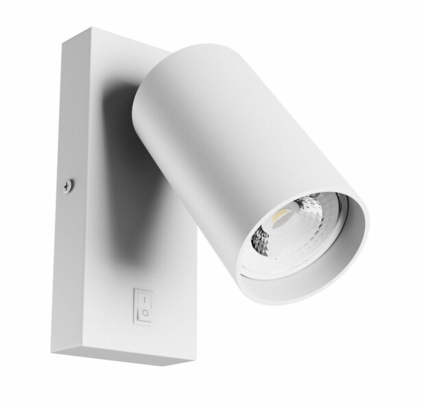 Seinävalaisin Spectrum Squalla Variosa Switch GU10 sconse Ø55x100mm