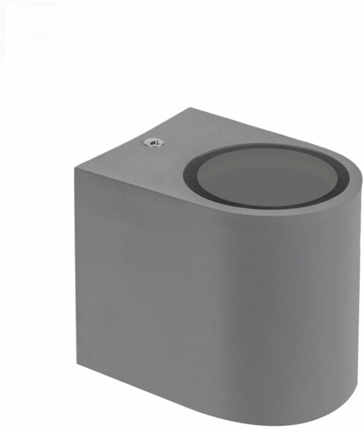 Seinävalaisin Spectrum Parete GU10 IP54 80x73x95mm harmaa