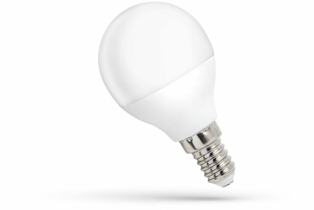 LED-päivänvalolamppu Spectrum E14 G45 pallo 230V 6W 6000K