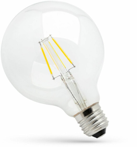 LED-globilamppu Spectrum E27 4W 230V 2700K kirkas