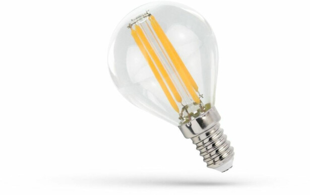 LED-lamppu Spectrum E14 pallo 4W 230V 2700K kirkas