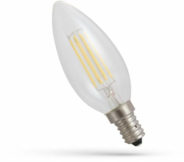 LED-lamppu Spectrum E14 kynttilä C35 4W 230V COG 4000K kirkas