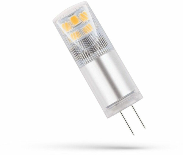 LED-polttimo Spectrum G4 12V 2W Premium, eri värilämpötiloja
