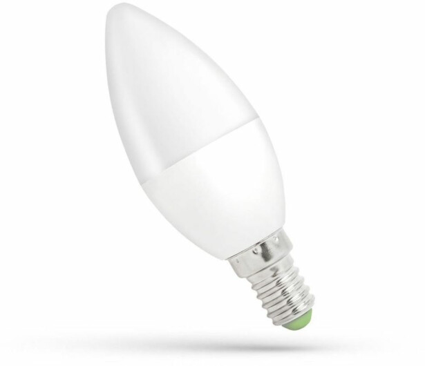 LED-lamppu Spectrum E14 kynttilä C37 1W 230V, eri värilämpötiloja