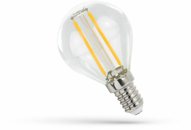 LED-pallolamppu Spectrum E14 1W 230V kirkas, eri värilämpötiloja