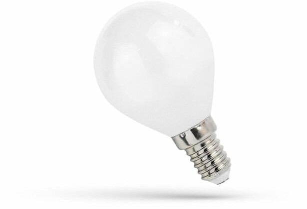 LED-pallolamppu Spectrum E14 1W 230V valkoinen, eri värilämpötiloja