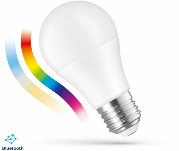 LED-älylamppu Spectrum E27 8.5W 230V RGBW+CCT+DIM 3000-6000K