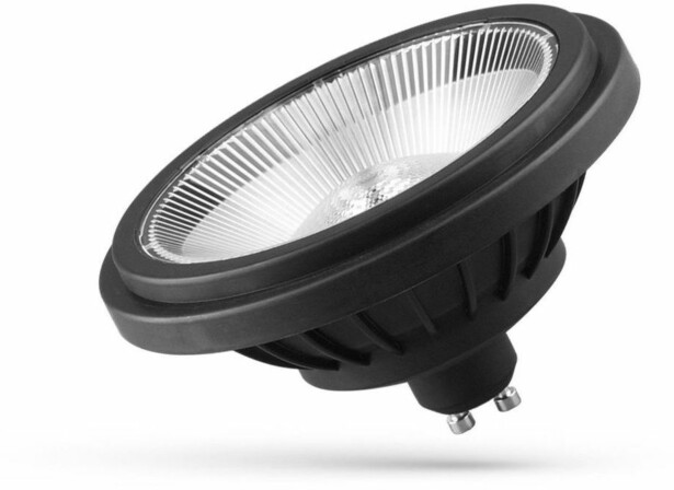 LED-lamppu Spectrum GU10 14W 230V 40° musta, eri värilämpötiloja