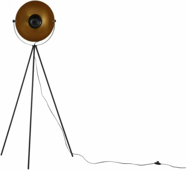 Lattiavalaisin Venture Home Search, 159cm, musta/messinki