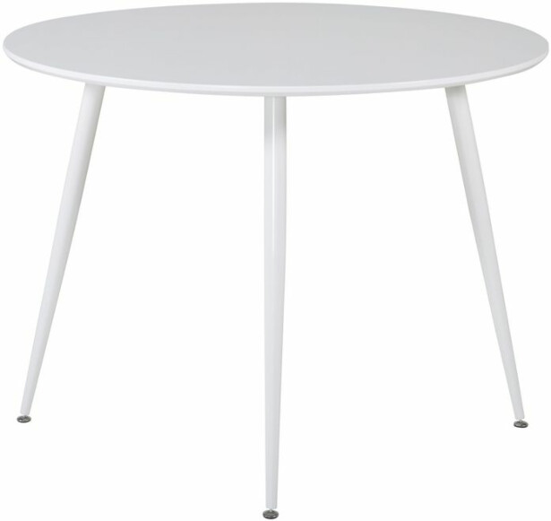 Ruokapöytä Venture Home Plaza ⌀100cm, valkoinen