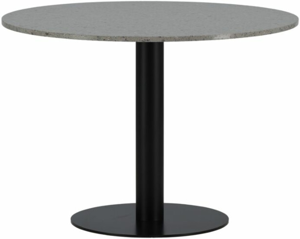 Ruokapöytä Venture Home Razzia, ⌀106cm, terazzo