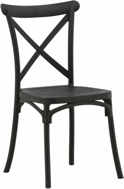 Ruokapöydän tuoli Venture Home Crosett musta
