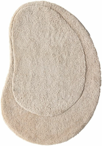 Matto Venture Home Elvis, 60x85cm, puuvillasekoite, beige