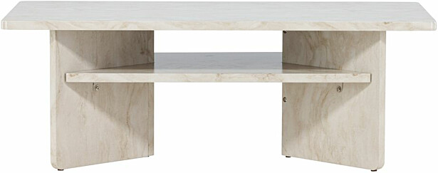 Sohvapöytä Venture Home Ålesund, 120x60cm, marmorikuvio