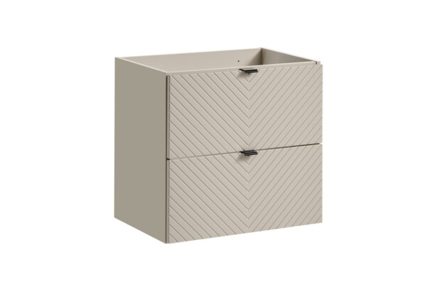Allaskaappi Interia Valbo, laatikoilla, beige, eri kokoja