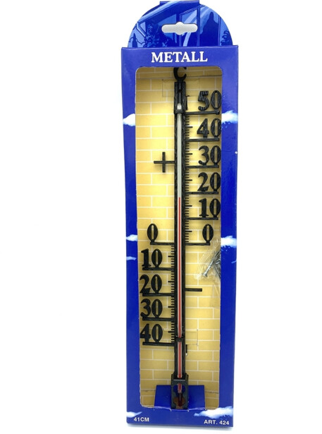 Ulkolämpömittari Viking 424, 41 cm, metalli