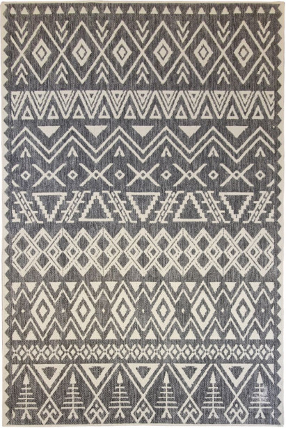 Matto Village's Aalto, 200x290cm, valkoinen/harmaa