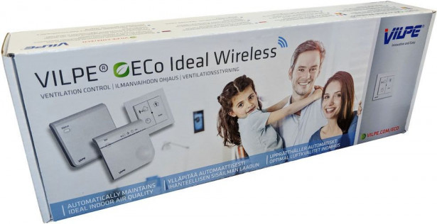 Ilmanvaihdon ohjaus Vilpe ECo Ideal Wireless