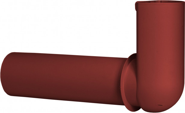 Kulmaputki Vilpe Ross 125/135, punainen