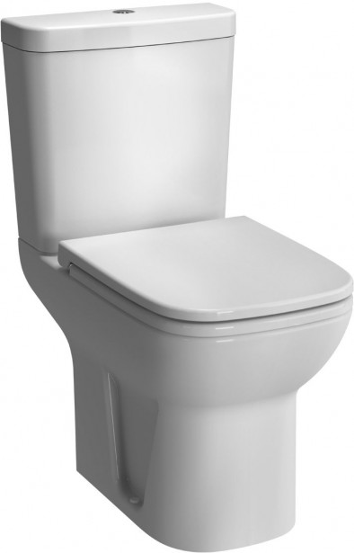 WC-istuin Vitra S20, kaksoishuuhtelu, Duraplast Soft Close-istuinkannella