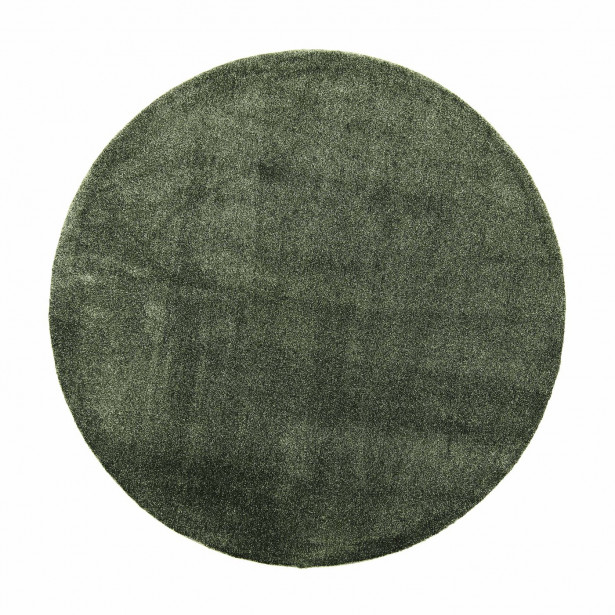 Matto VM Carpet Hattara, mittatilaus, pyöreä, tummanvihreä