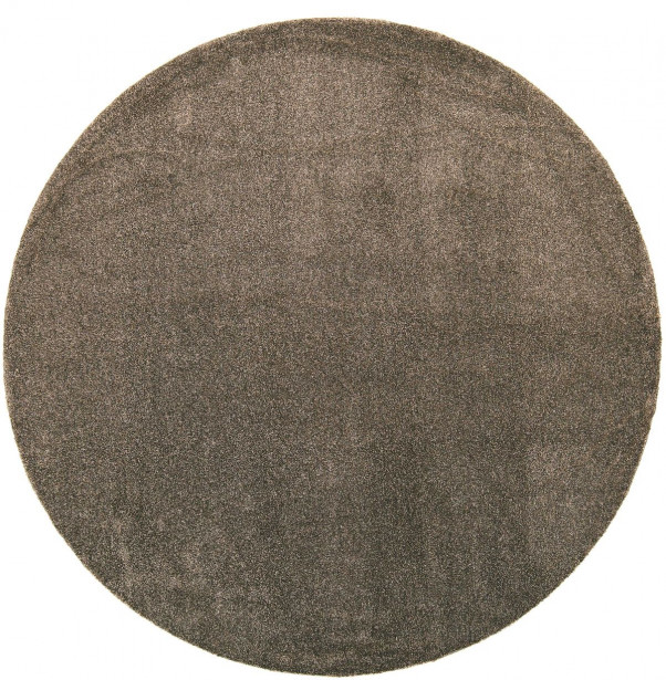 Matto VM Carpet Hattara, mittatilaus, pyöreä, ruskea