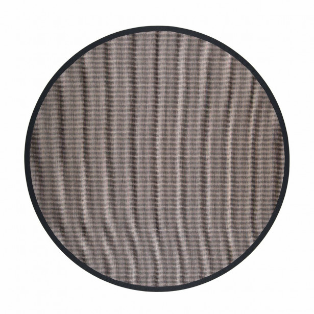 Matto VM Carpet Kelo, mittatilaus, pyöreä, ruskea/musta