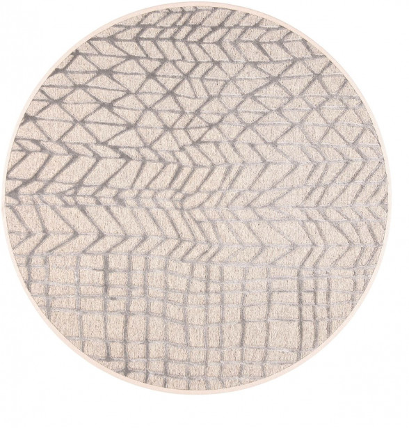 Matto VM Carpet Lastu, pyöreä, hopea, eri kokoja