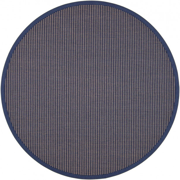 Matto VM Carpet Lyyra, mittatilaus, pyöreä, sininen