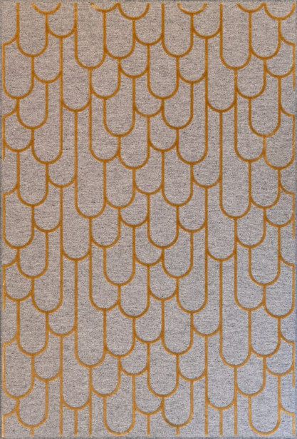 Käytävämatto VM Carpet Paanu, kulta, eri kokoja